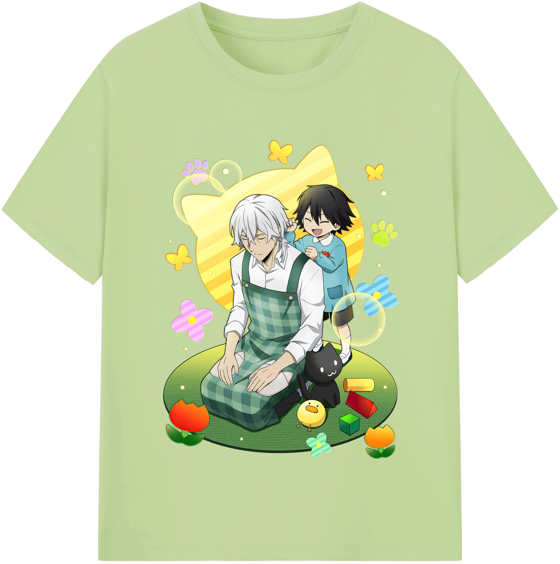 （画像用） 文豪ストレイドッグス Bungo Stray Dogs 綿100％半袖Tシャツ（フロントプリント）
